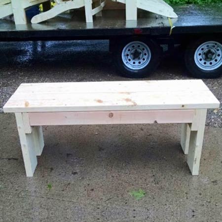 Ed's Outdoor Furniture - Bench
